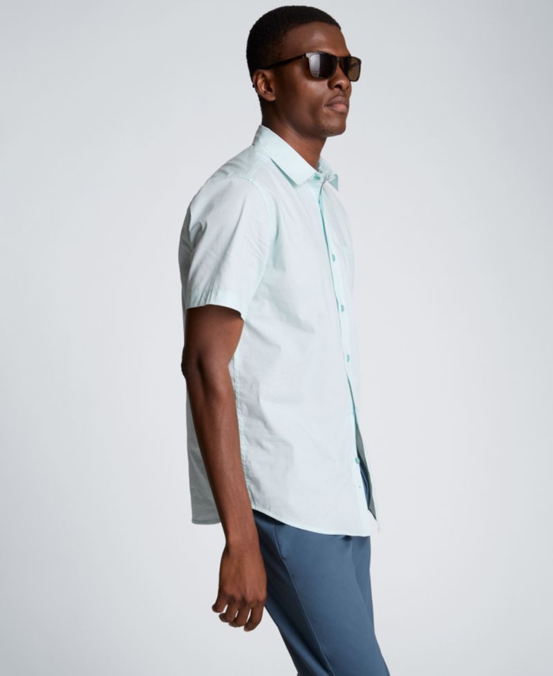 Men's Short-Sleeve Slim-Fit Shirt