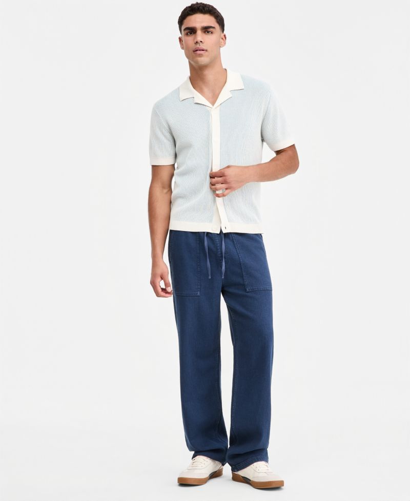 Men's Indigo Loose-Fit Jeans