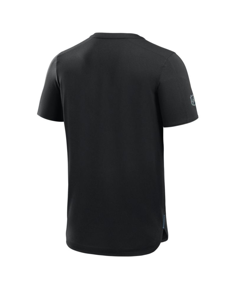 Men's Black Utah Mammoth Authentic Pro Train Performance T-Shirt