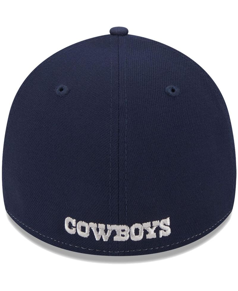 Men's Gray Dallas Cowboys Main 39THIRTY Flex Hat