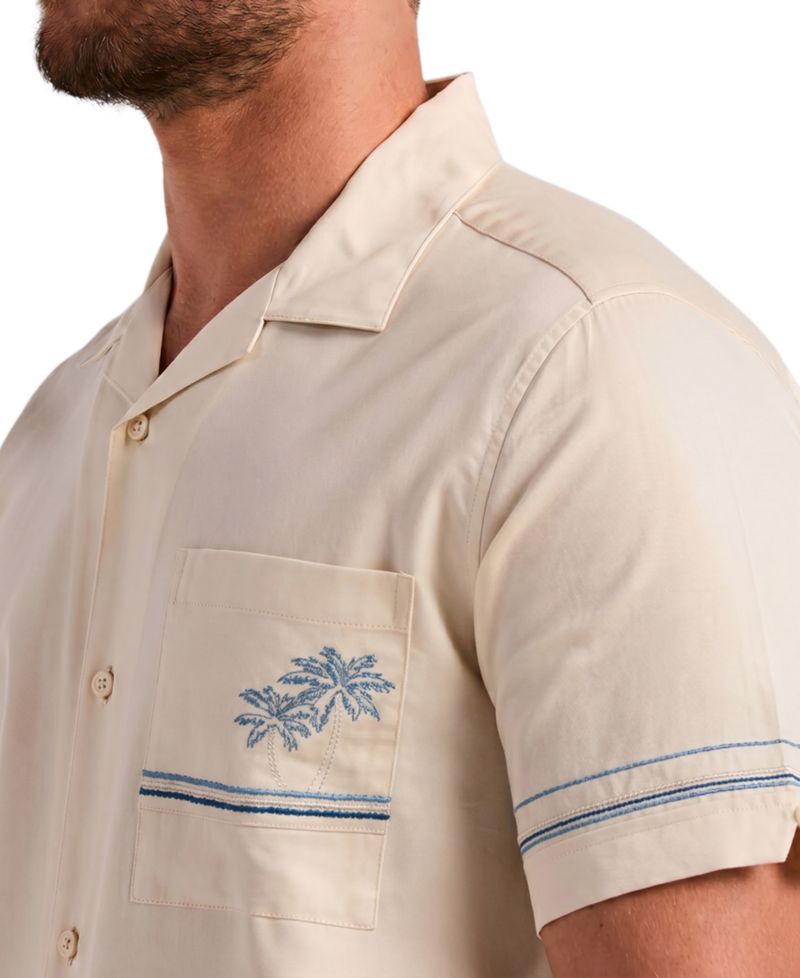 Men's Short-Sleeve Camp Collar Shirt