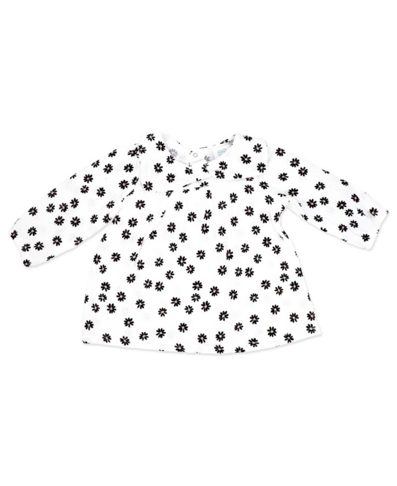 Baby Girls' Long-Sleeve Top, Pant and Headband, 3-Piece Set