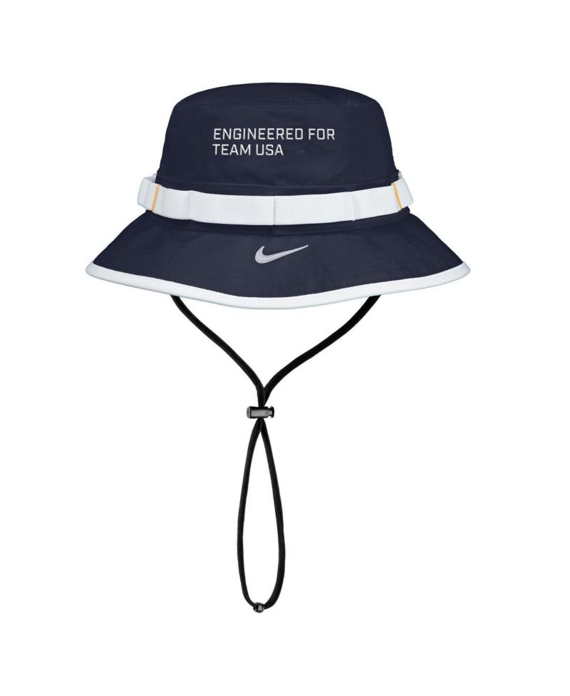 Men's Navy Team USA Apex Sideline On-Field Dri-FIT Boonie Bucket Hat