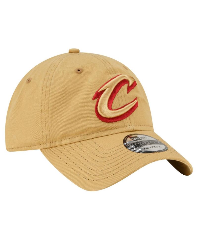 Men's Tan Cleveland Cavaliers Team 2.0 9TWENTY Adjustable Hat