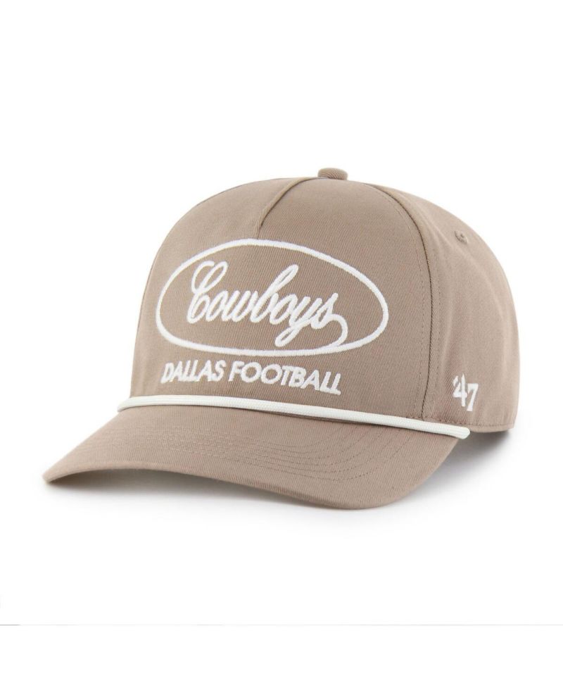 Men's Brown Dallas Cowboys Foundational Relaxed Hitch Adjustable Hat