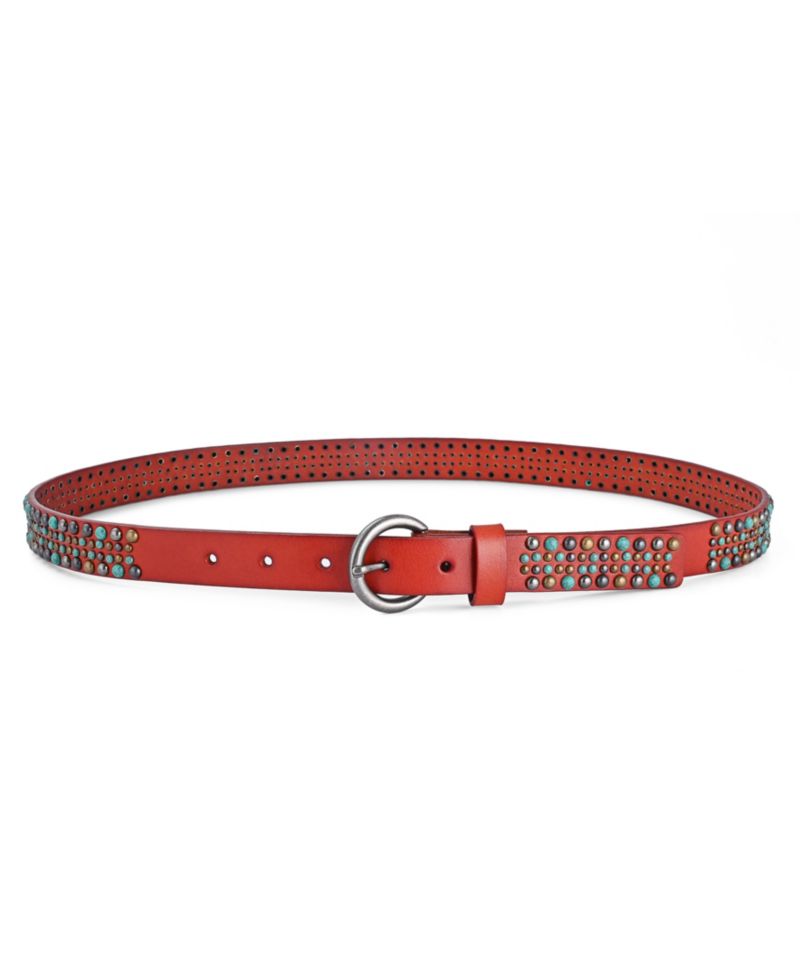 Women's Amazonite Leather Belt