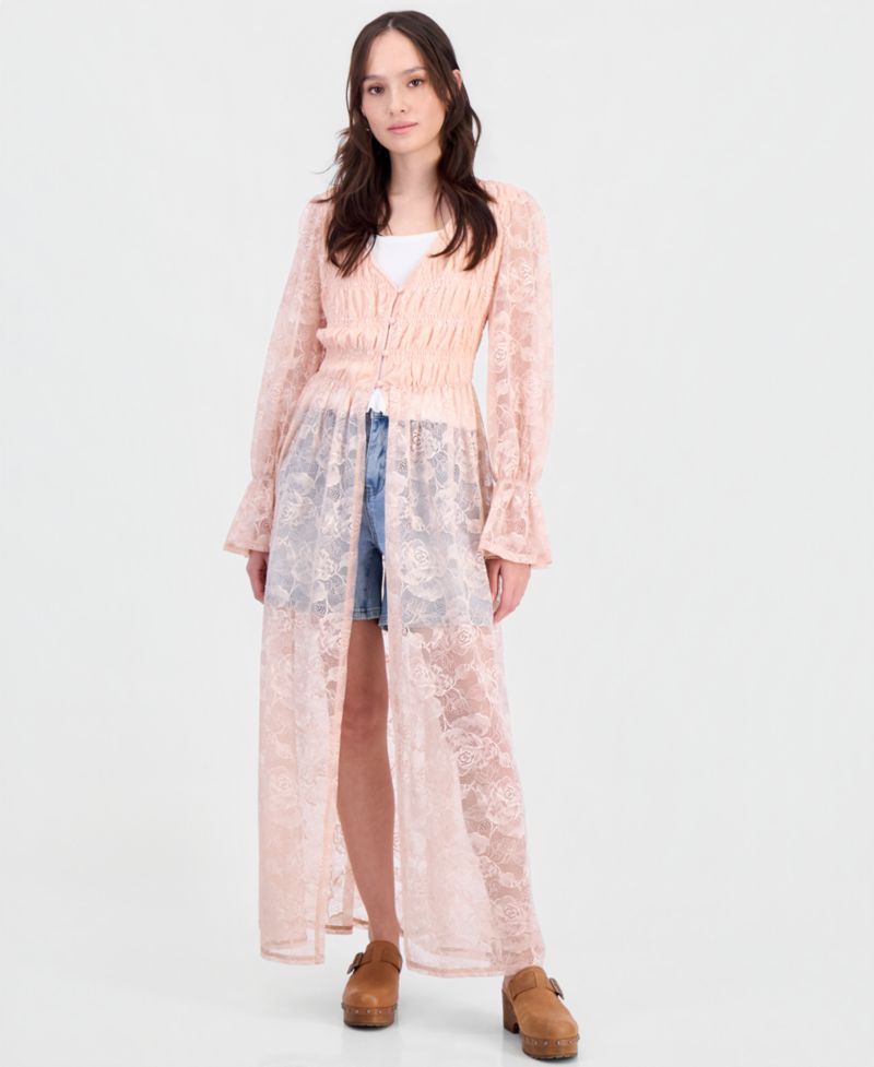 Women's Lace Duster Jacket