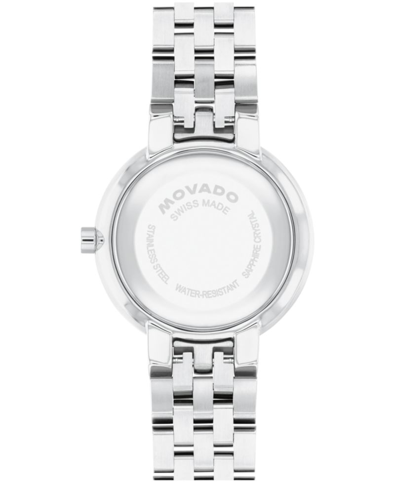 Women's Museum Classic Lab Grown Diamond Swiss Quartz Stainless-Steel Watch, 29.5mm