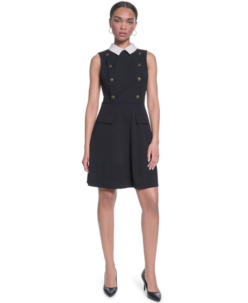 Women's Collared A-line Dress