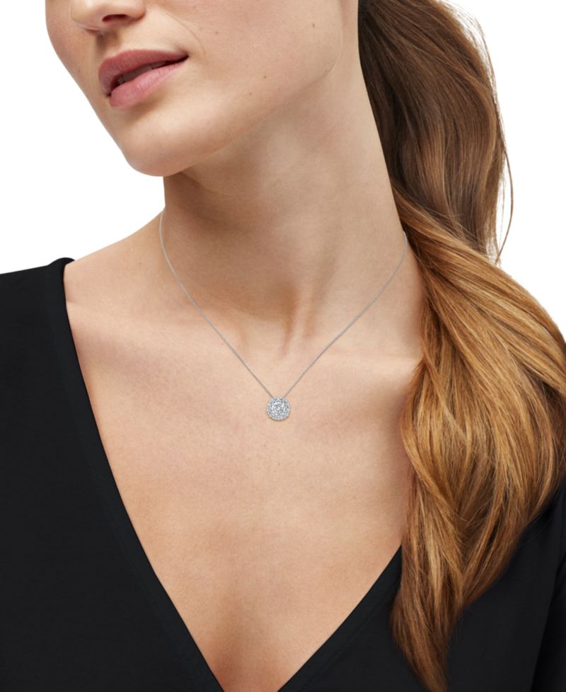 IGI Certified Lab-Grown Diamond Pendant Necklace (1 ct. t.w.) in 14k White or Yellow Gold