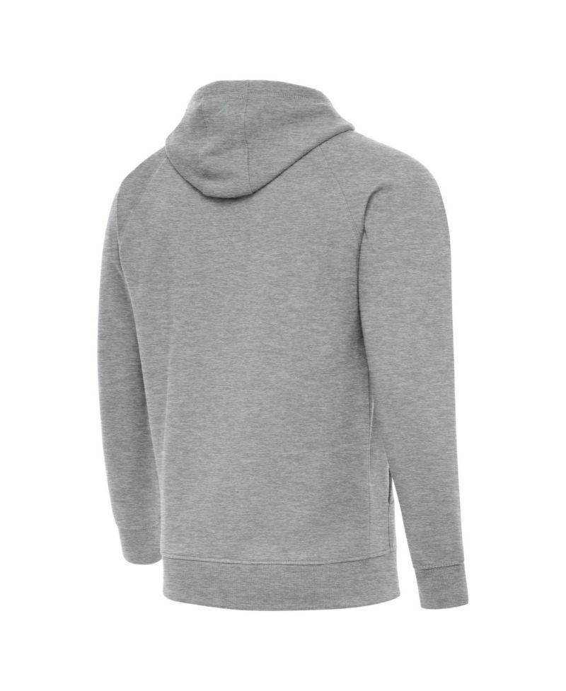 Men's Buffalo Bills Victory Brushed Fleece Raglan Pullover Hoodie