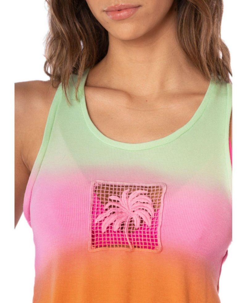 Women's Odalys Tie-Dye Scoop Neck Bikini Top