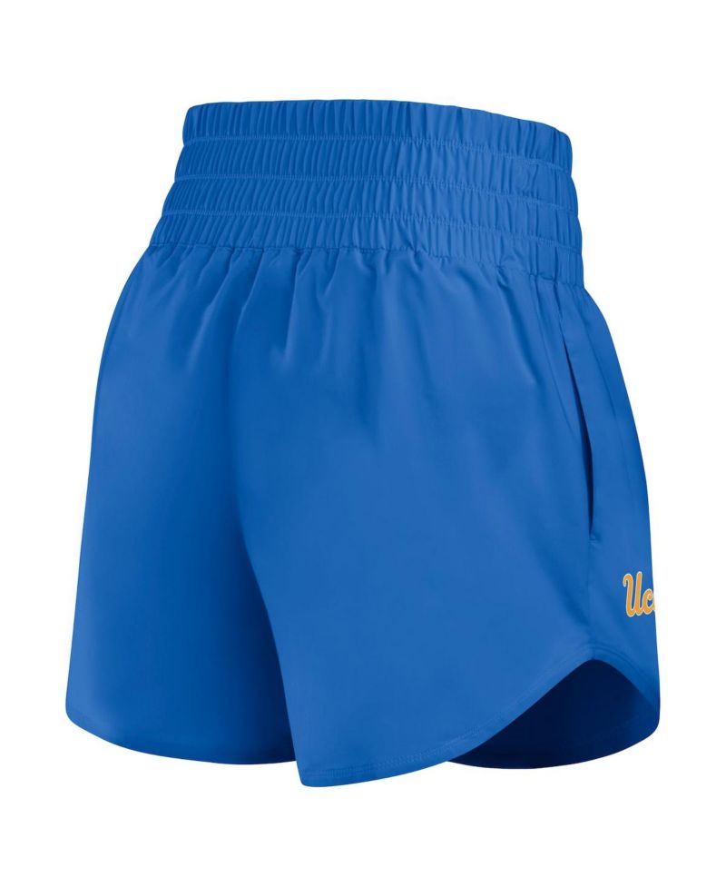 Women's Jordan Blue UCLA Bruins Performance One Dri-FIT High-Rise Shorts