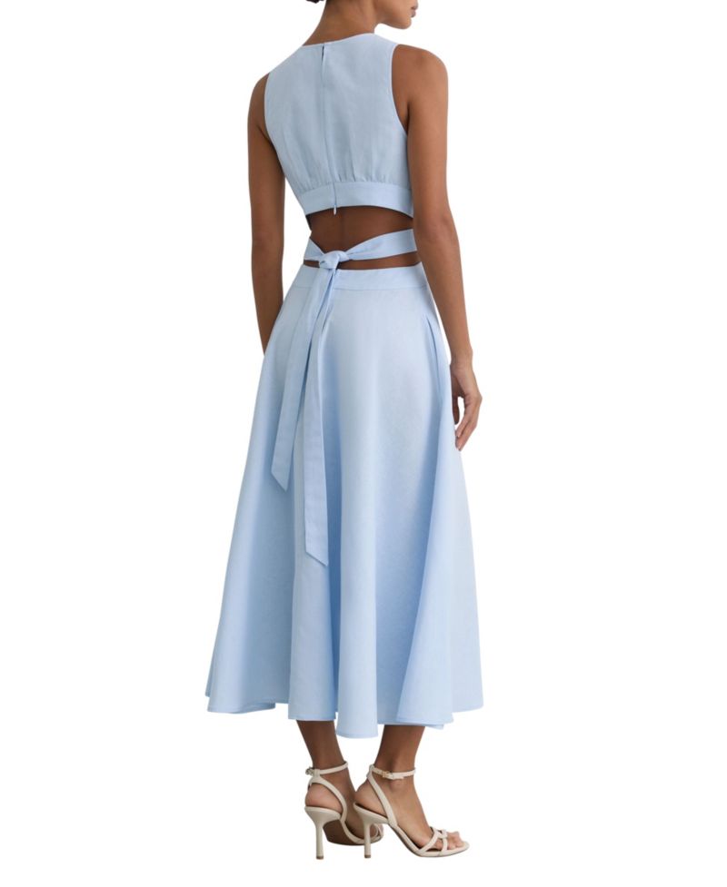 Women's Hazel Fit & Flare Cutout Midi Dress
