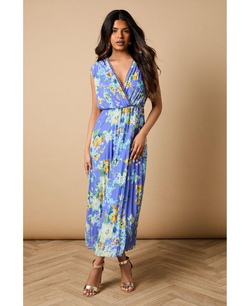 Women's Occasion Wrap Maxi Dress