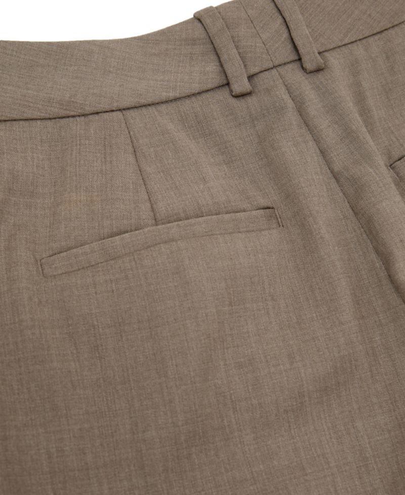 Women's Adie Wool-Blend Wide-Leg Trousers