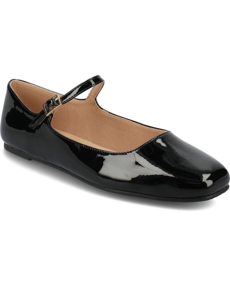 Women's Carrie Square Toe Mary Jane Flats