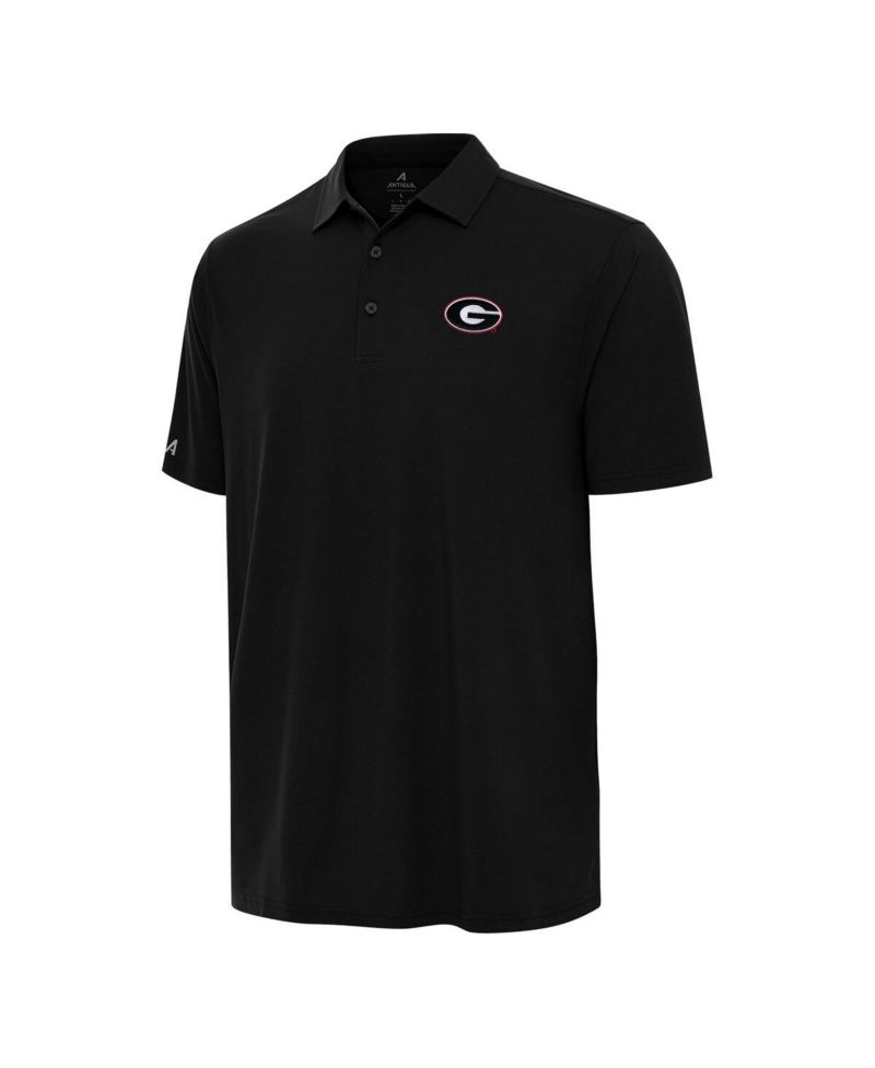 Men's Black Georgia Bulldogs Era Polo Shirt