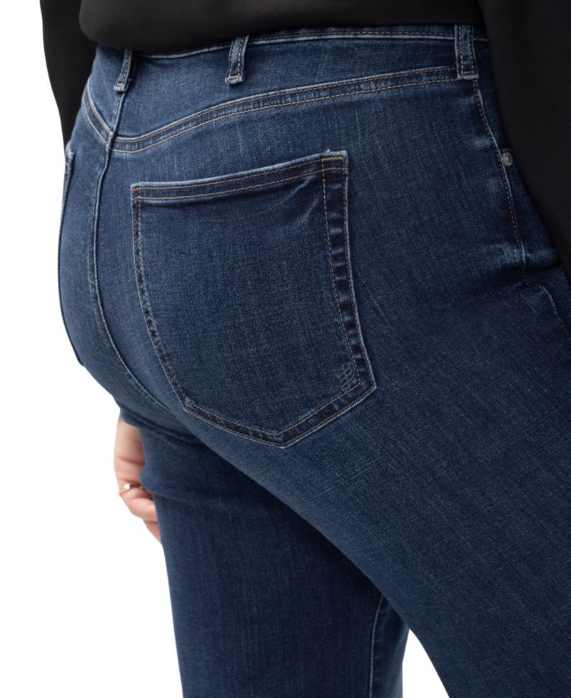 Plus Size Avery High-Rise Wide-Leg Curvy-Fit Denim Jeans