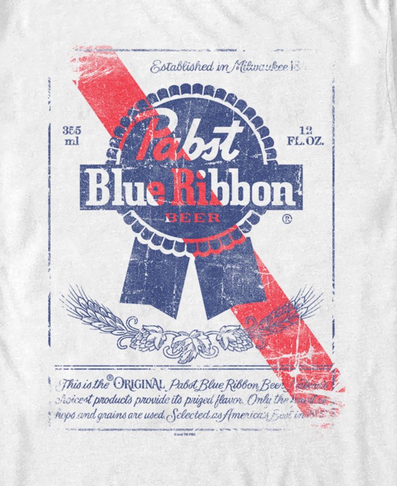 Men's Pabst Layered Label Short Sleeve T-Shirt