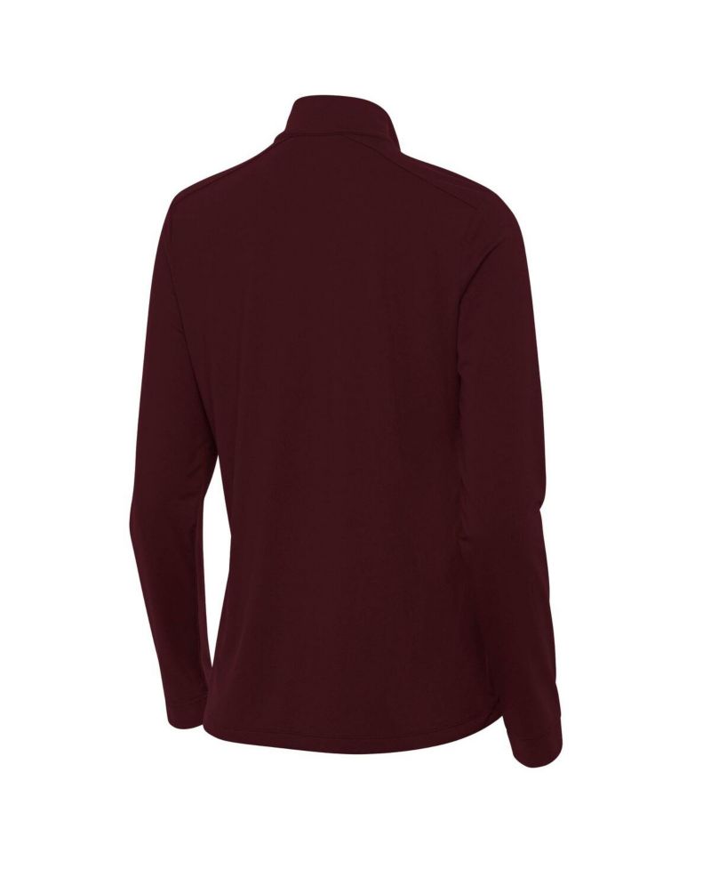 Women's Maroon Minnesota Golden Gophers Intent Quarter-Zip
