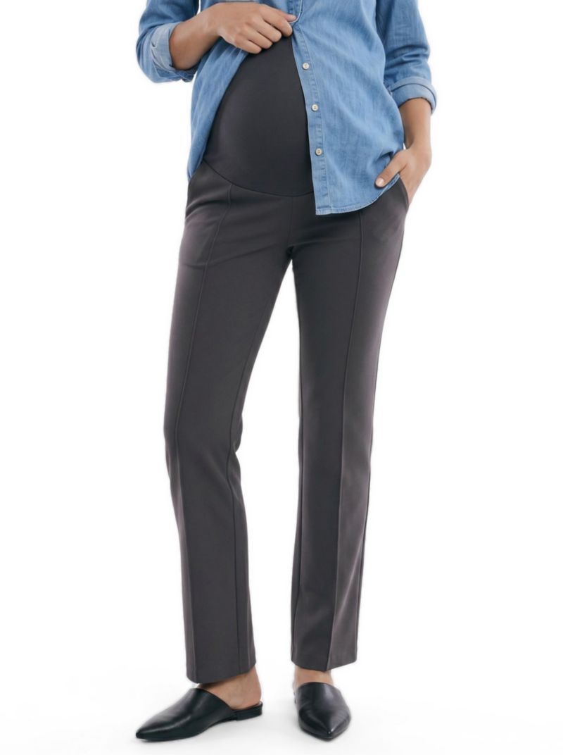 Women's Motherhood Mia Secret Fit Over the Belly Slim Straight Leg Pant