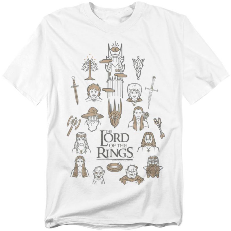 Men's Doodle Icons T-Shirt