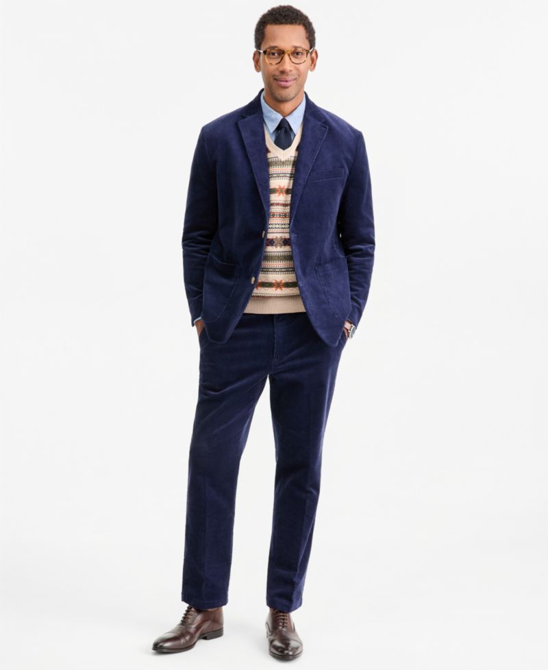 Men's Cotton Fair Isle Sweater Vest, Macy's Exclusive