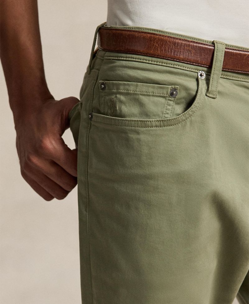 Men's Varick Slim Straight Stretch Sateen Pants