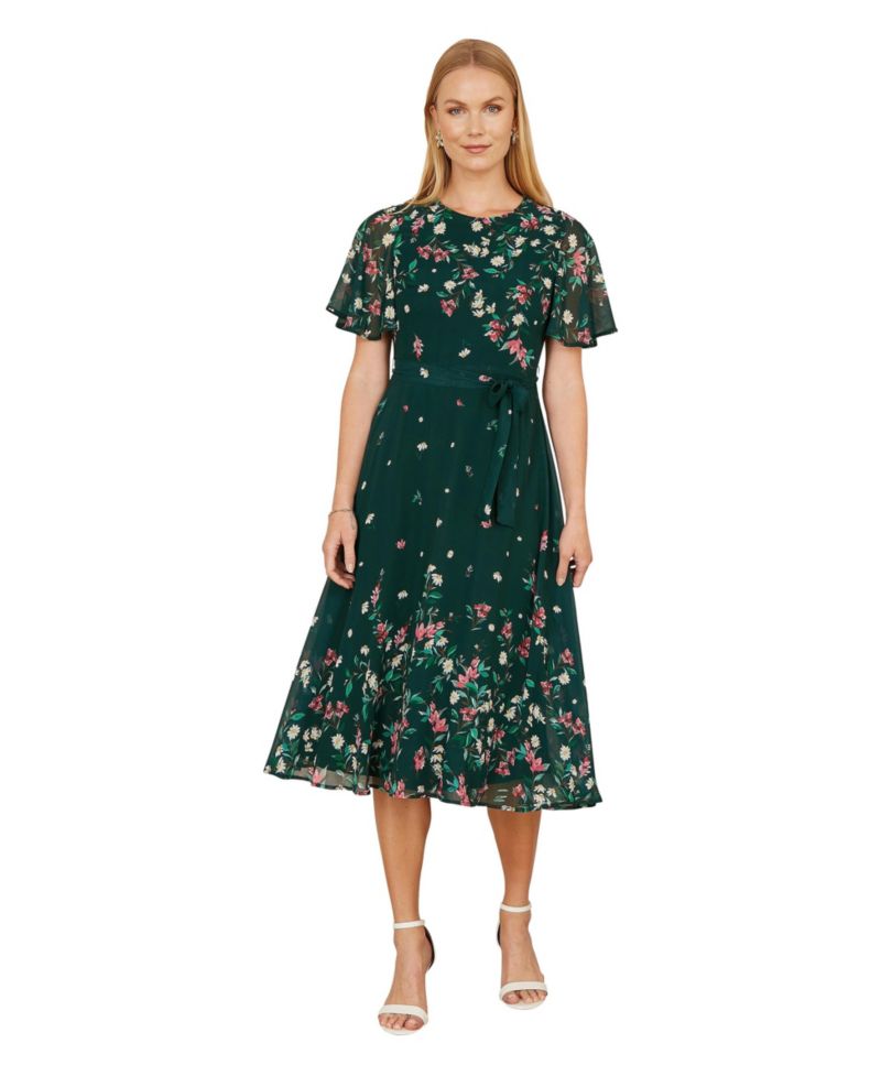 Women's Daisy Mirror Placement Skater Dress