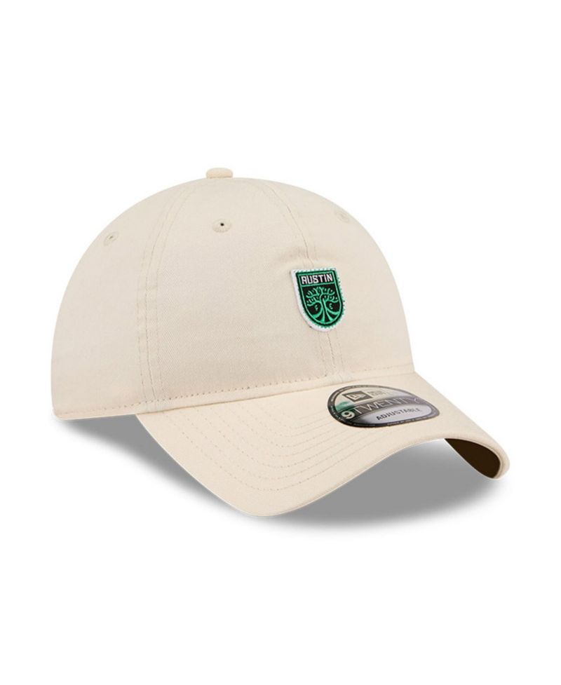 Men's Beige Austin FC Micro Team Logo 9TWENTY Adjustable Hat