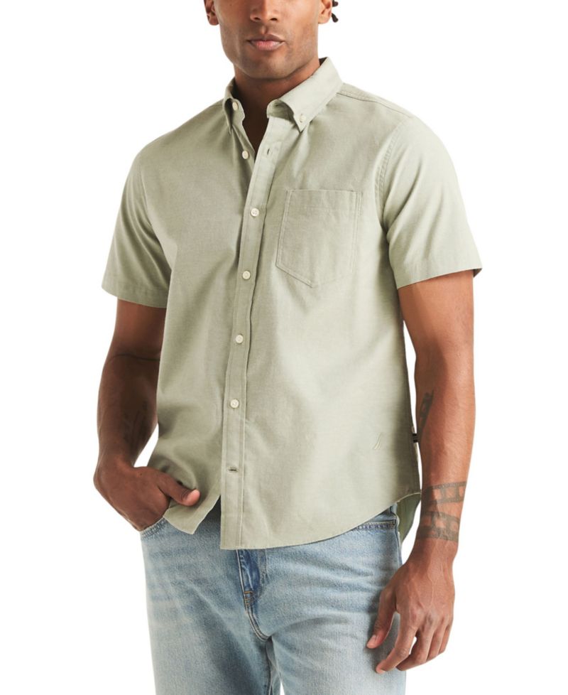 Men's Short-Sleeve Oxford Shirt