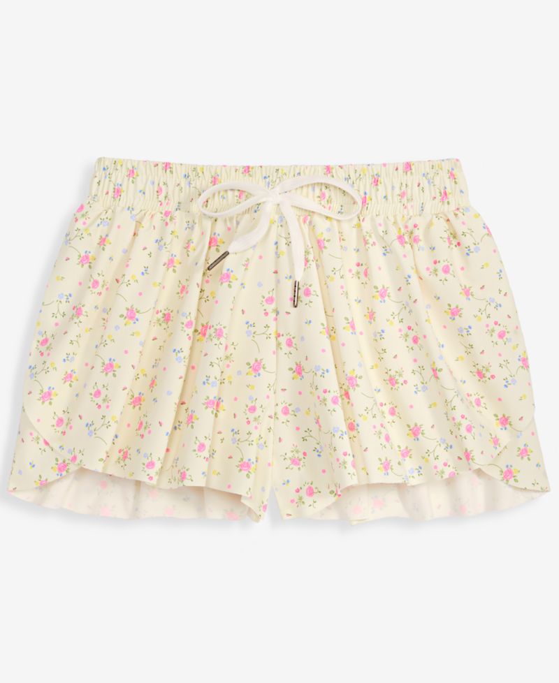 Girls' 7-16 Solid Butterfly Athletic Shorts