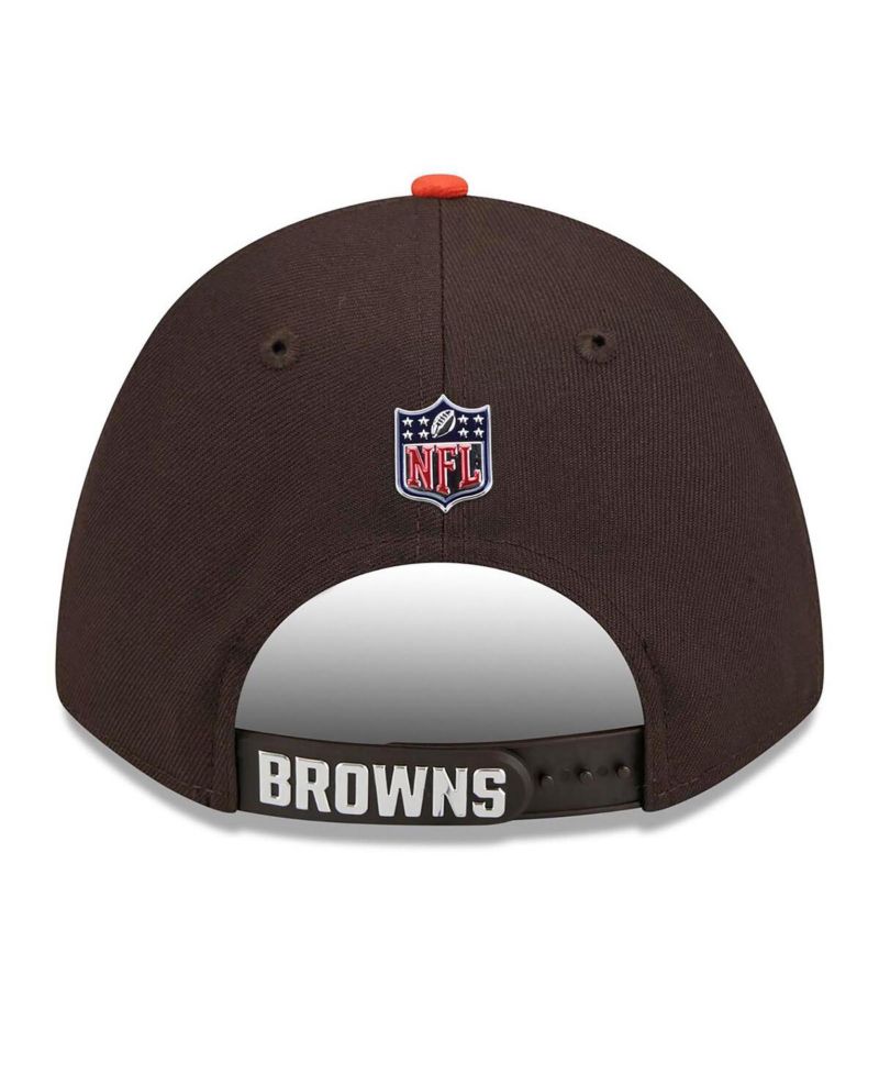 Men's Brown/Orange Cleveland Browns 2026 NFL Draft 9FORTY M-Crown Adjustable Hat