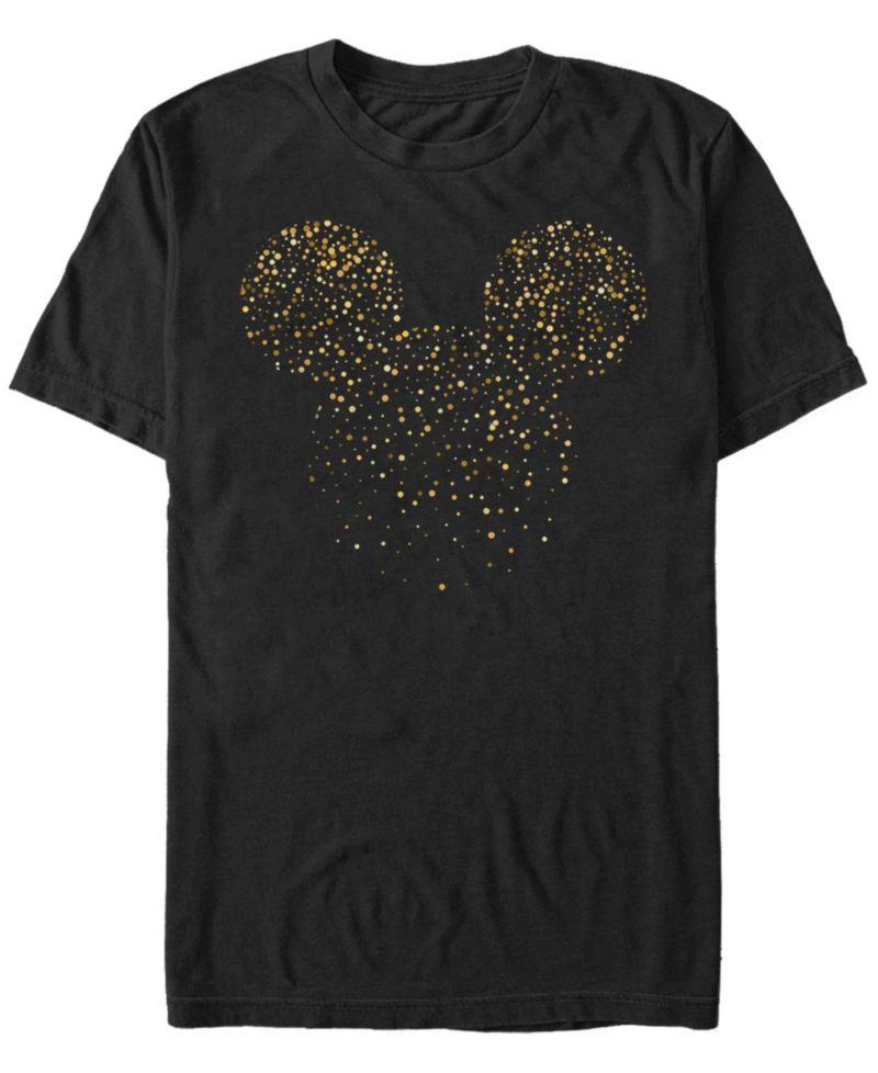 Men's Mickey Confetti Fill Short Sleeve Crew T-shirt