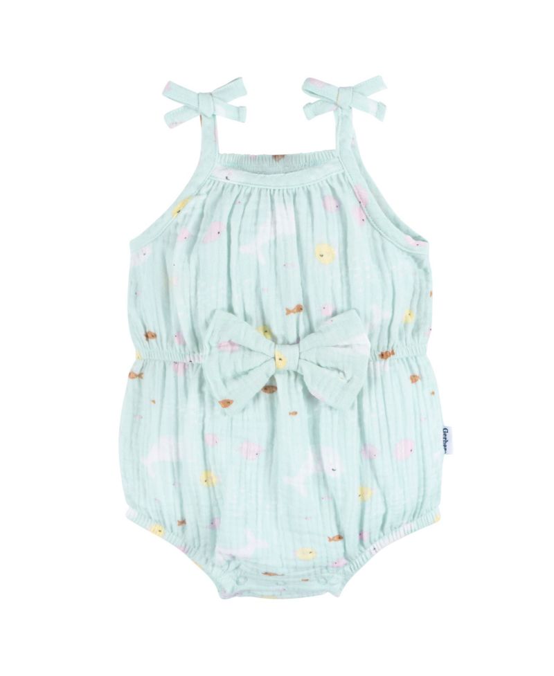 Baby Girls Ocean Romper