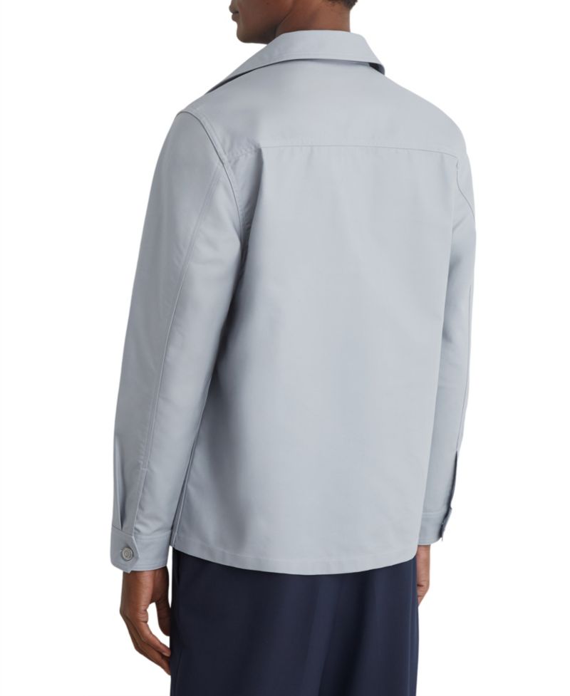Men's Yorker Cotton-Twill Four-Pocket Overshirt
