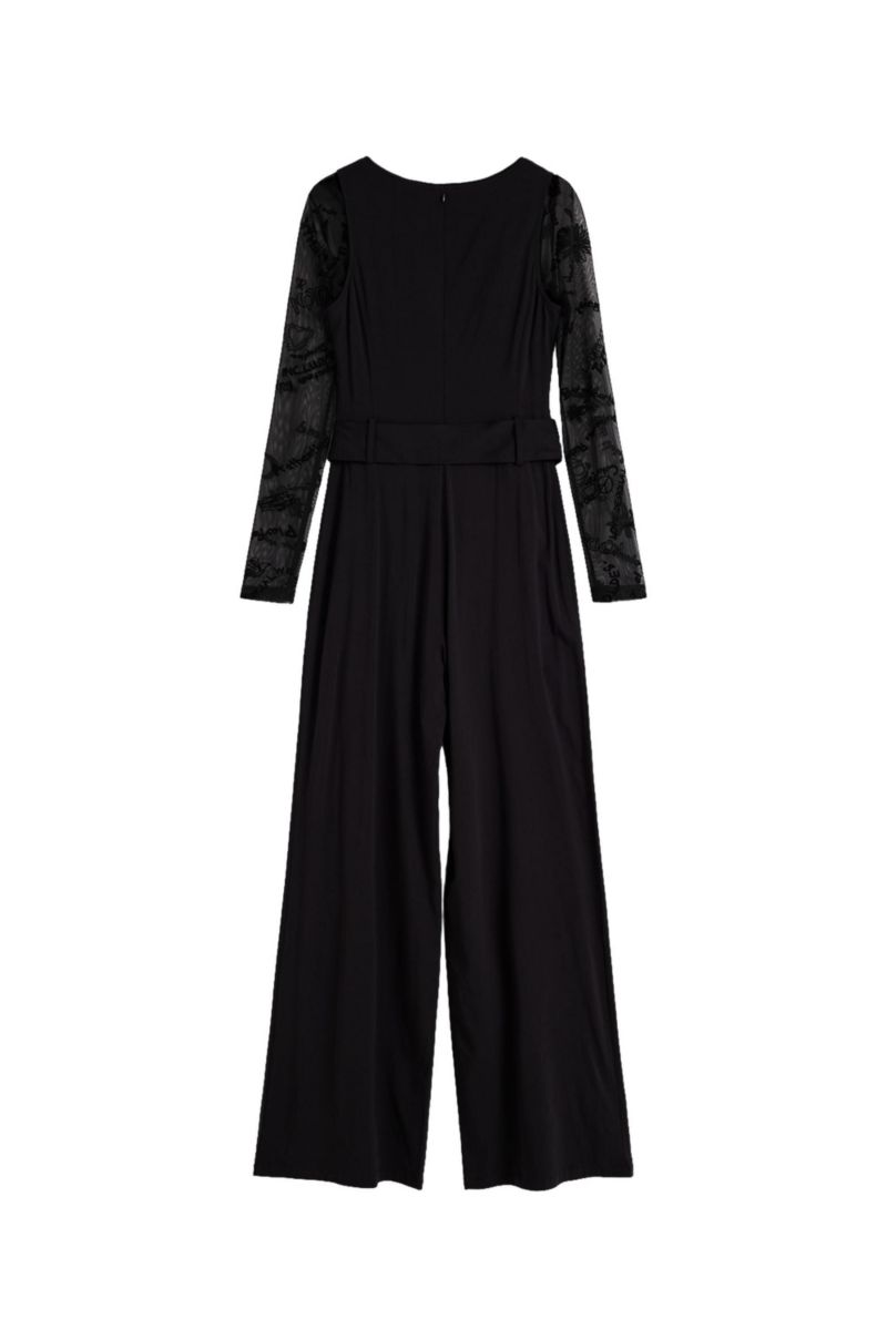 Women's 2-in-1 Long-Sleeve Jumpsuit