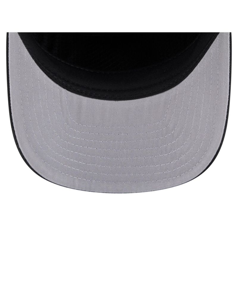 Men's Black San Francisco Giants Stacked 19TWENTY Adjustable Hat