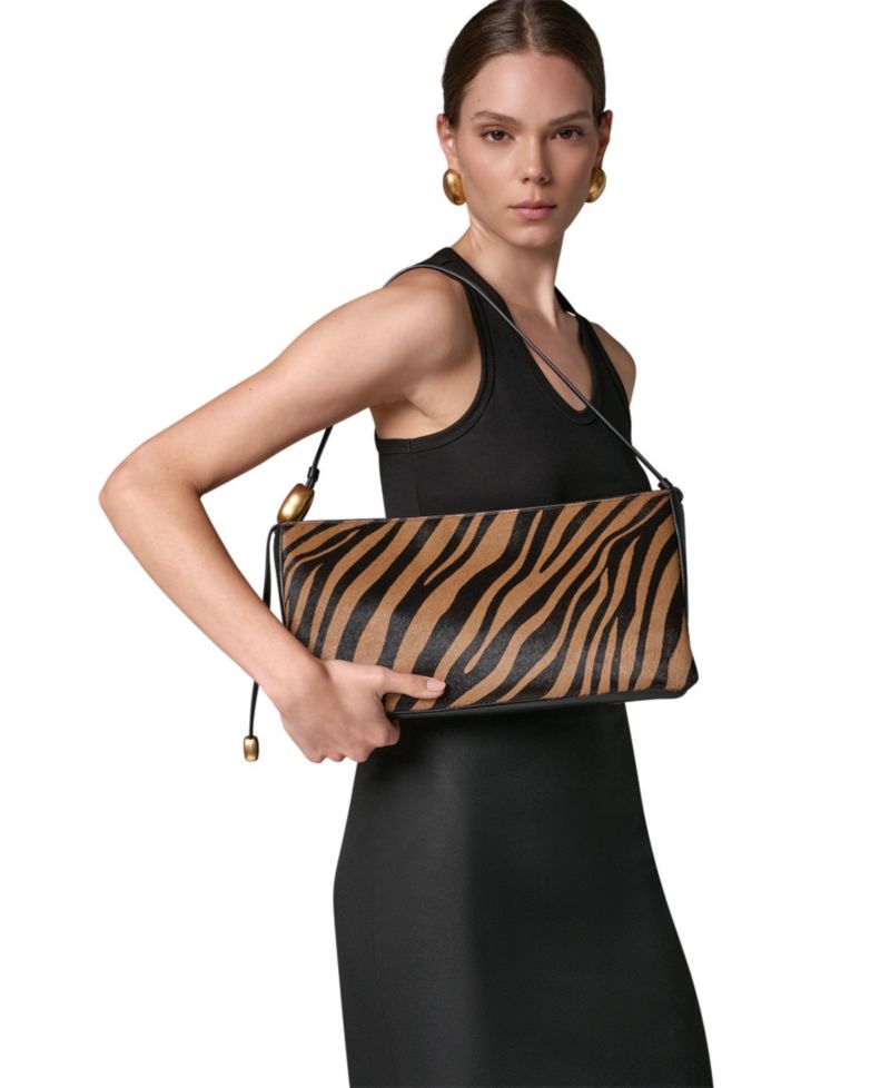 Velvet Large Shoulder Handbag