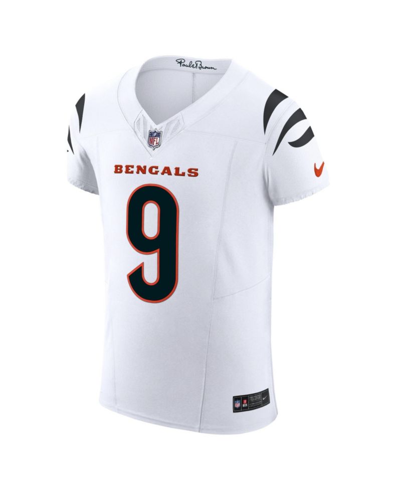 Men's Joe Burrow White Cincinnati Bengals Vapor F.U.S.E. Elite Jersey