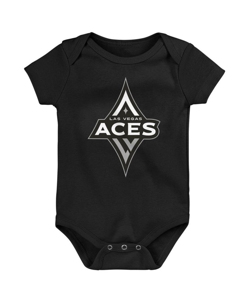 Newborn 3-Piece Las Vegas Aces Slide Home Creeper Set