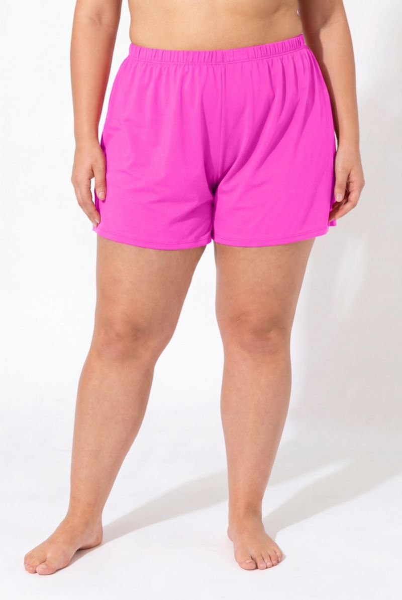 Women's Chlorine Resistant Relaxed Fit Swim Short