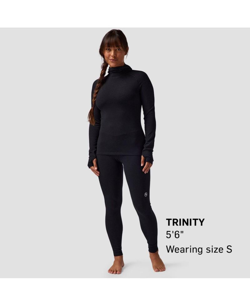 Women's Cedars RWS Merino Baselayer Balaclava Top