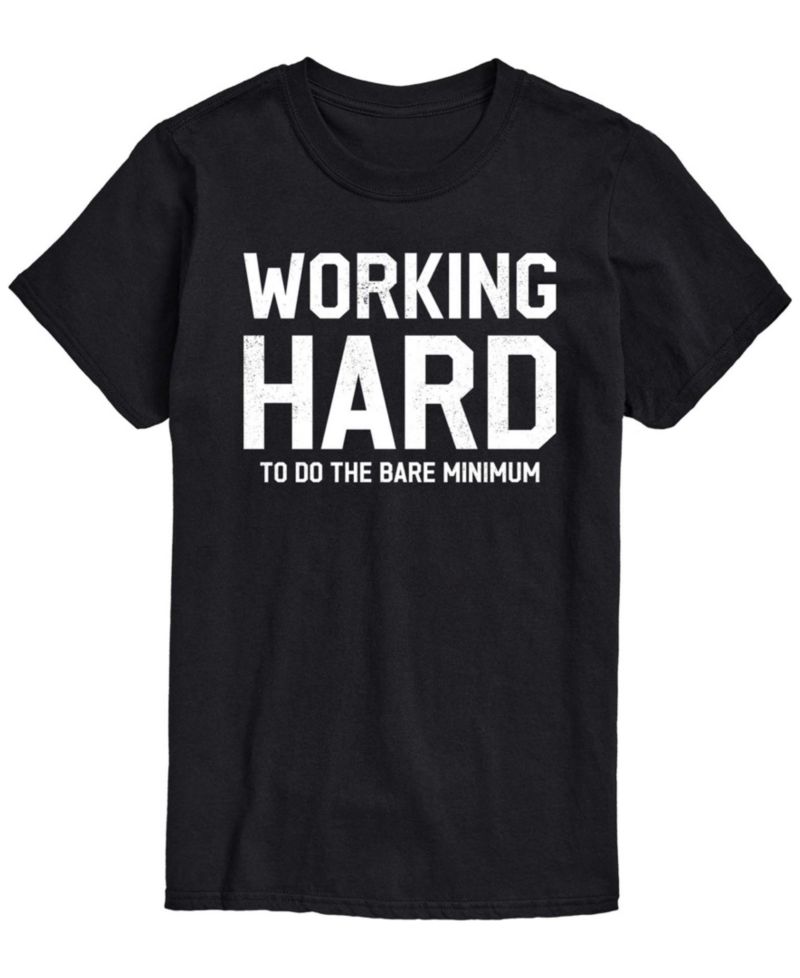 Men's Working Hard Short-Sleeve Graphic T-Shirt