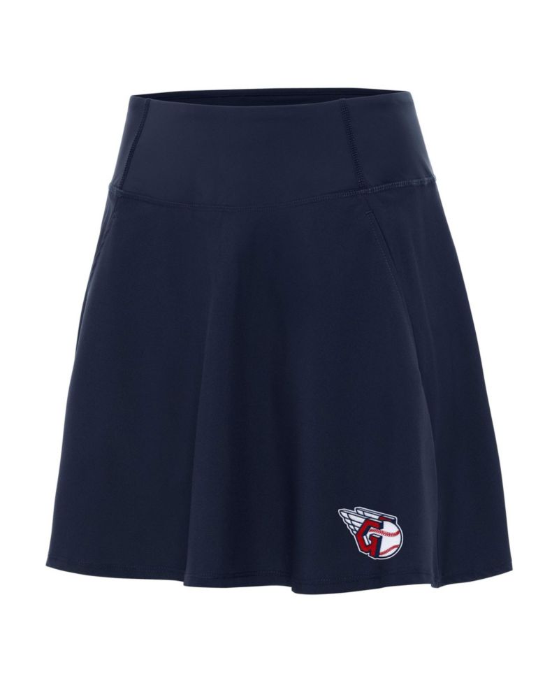 Women's Navy Cleveland Guardians Chip Skort