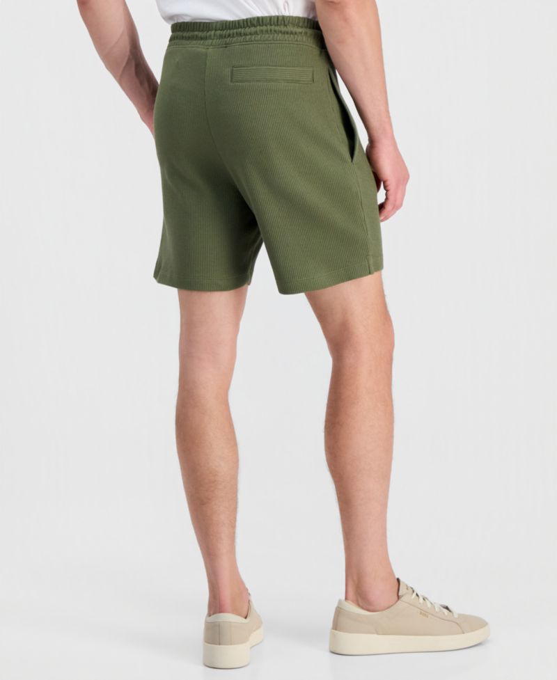 HUGO by Men's Nuwafflo Drawstring Shorts
