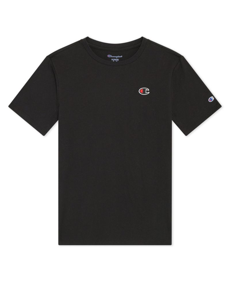Boys' 8-20 C-Patch Logo Short-Sleeve T-Shirt