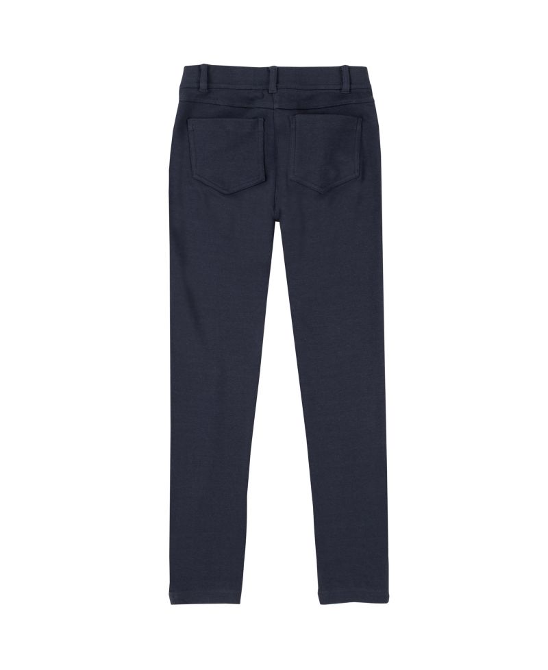 Plus Girls Uniform Knit Jeggings