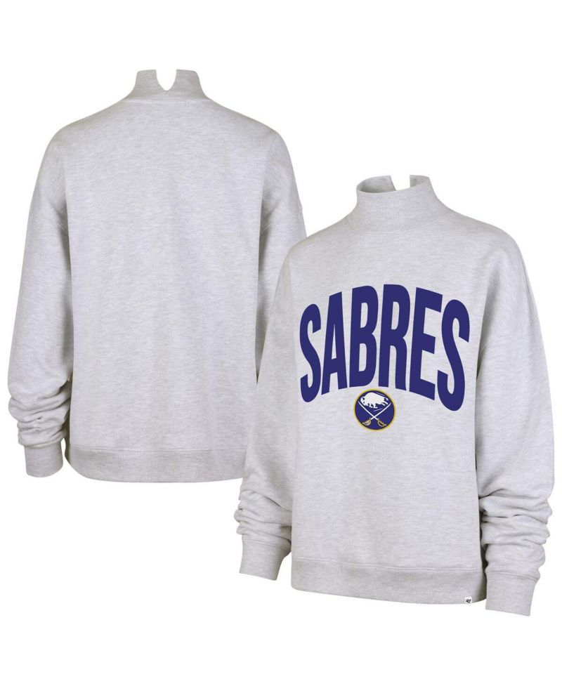 Women's Heather Gray Buffalo Sabres Subtle Muse Sweatshirt